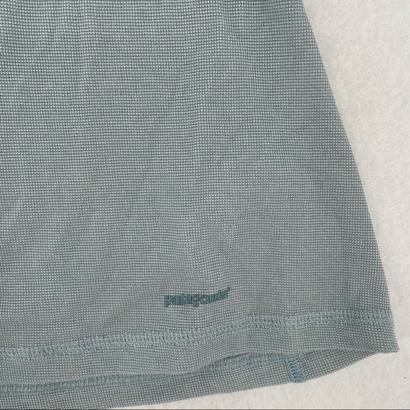 PATAGONIA Womens Capilene Long Sleeved Blue Baselayer size: Medium - Picture 3 of 8